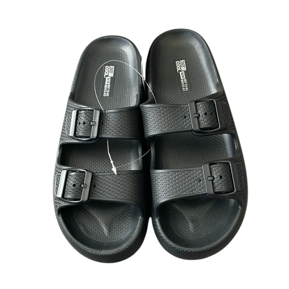 32 Degrees Cool - Buckle Cushion Slide Sandals